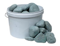 Камни для бани Жадеит шлифованный (10 кг, ведро, мытый УР) от магазина ЮТВУД "Корпорация Леса"